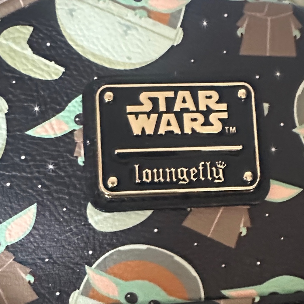 Loungefly Black The Child (Grogu) Star Wars Mini Backpack - Picture 2 of 10
